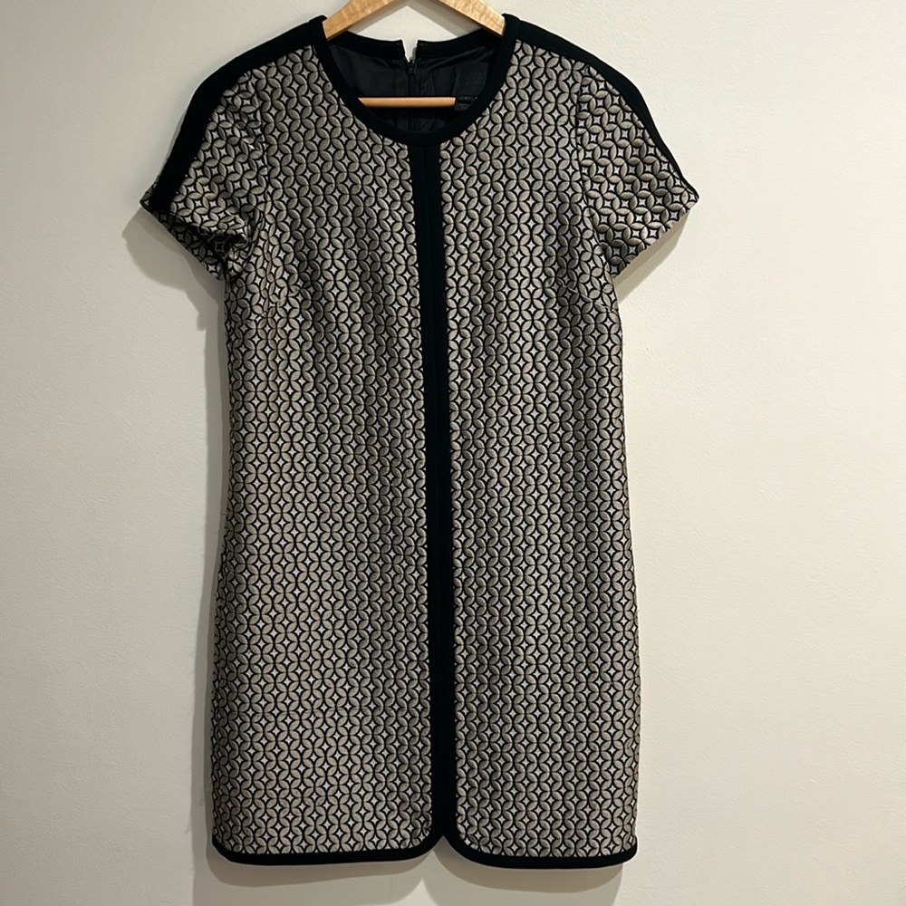 J. Crew Collection - metallic cap sleeve dress - size 2